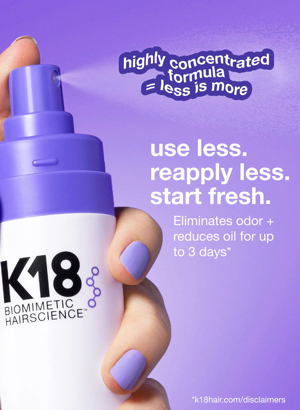 K18 AirWash™ Dry Shampoo 118ml
