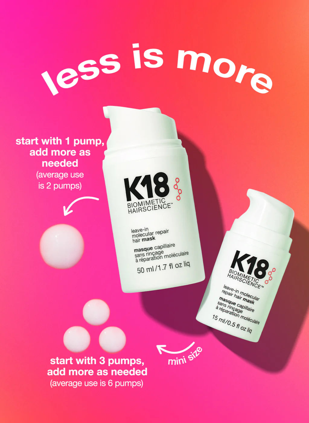 k18 Molecular Hair Repair Bundle