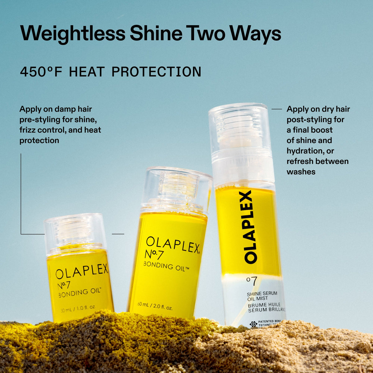 OLAPLEX Nº.7 Shine Serum Oil Mist heat protection