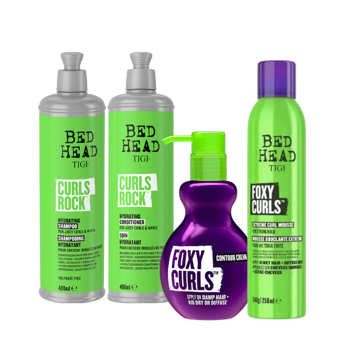 TIGI Bed Head Curl Collection Bundle – Defined, Frizz-Free Curls