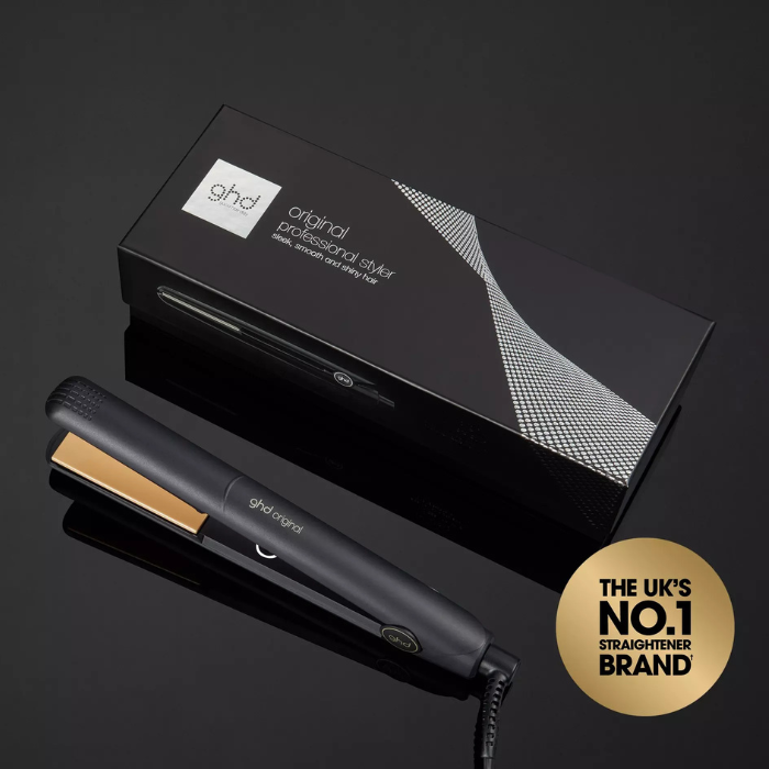 GHD Style Gift Set with Bodyguard Heat Protect Spray & Velvet Touch Scrunchie