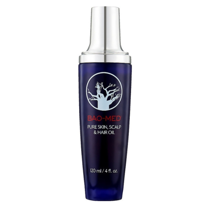 MEDICEUTICALS Bao-Med Anti-Aging Pure Skin, Scalp & Hair Oil 120ml bottle