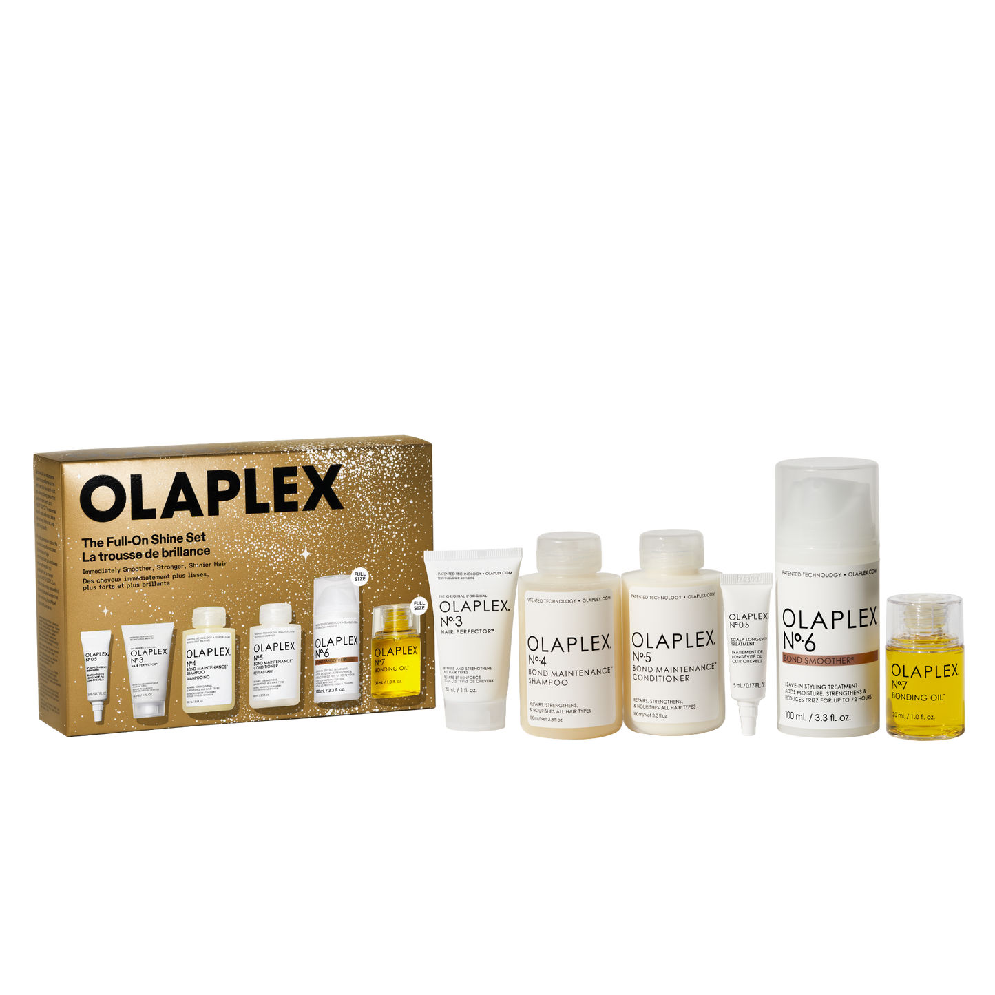 OLAPLEX THE FULL-ON SHINE SET