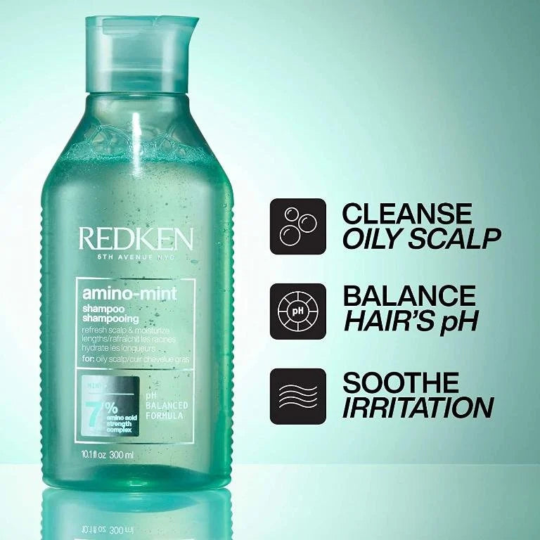 REDKEN AMINO MINT OILY SCALP SHAMPOO