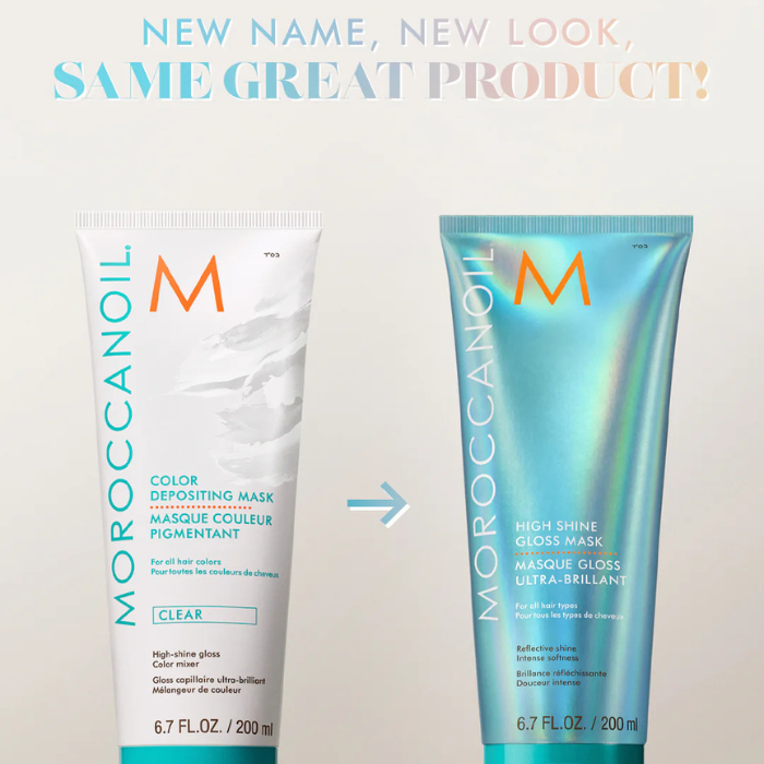 Moroccanoil High Shine Gloss Mask ArganID technology graphic