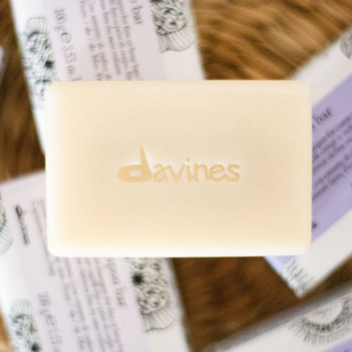 Davines shampoo bar plastic-free packaging
