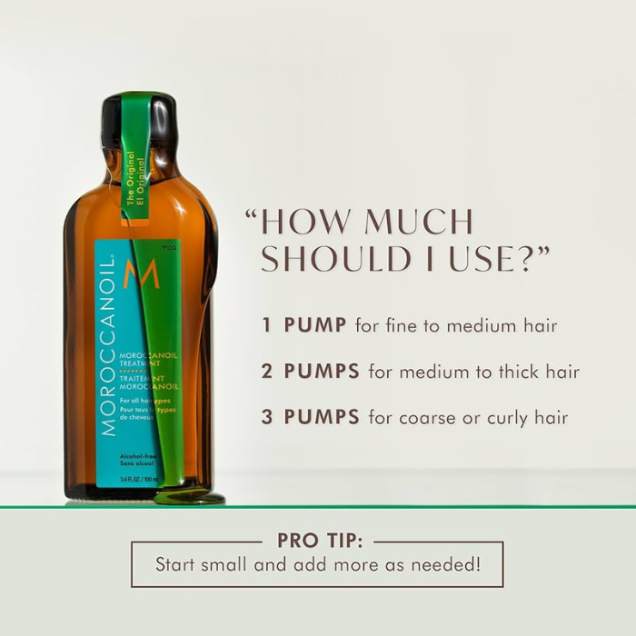Moroccanoil Treatment 118% shine benefit graphic