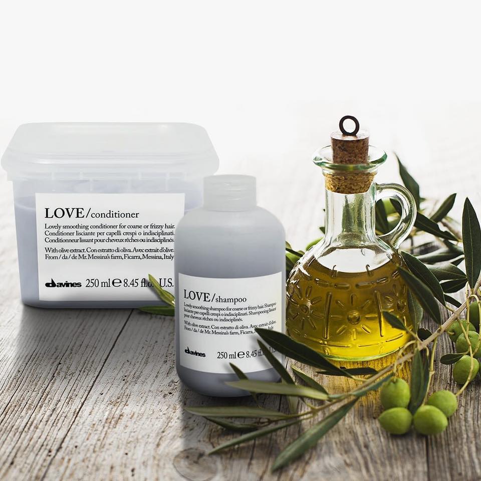 Davines LOVE Smoothing range line-up