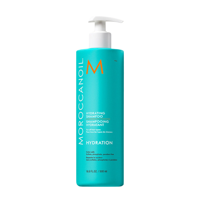 Moroccanoil Hydrating Shampoo results on dry hair