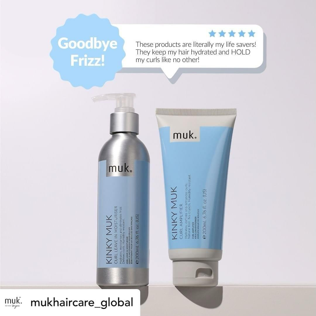 MUK Haircare Kinky MUK Curl Leave In Moisturiser 200ml