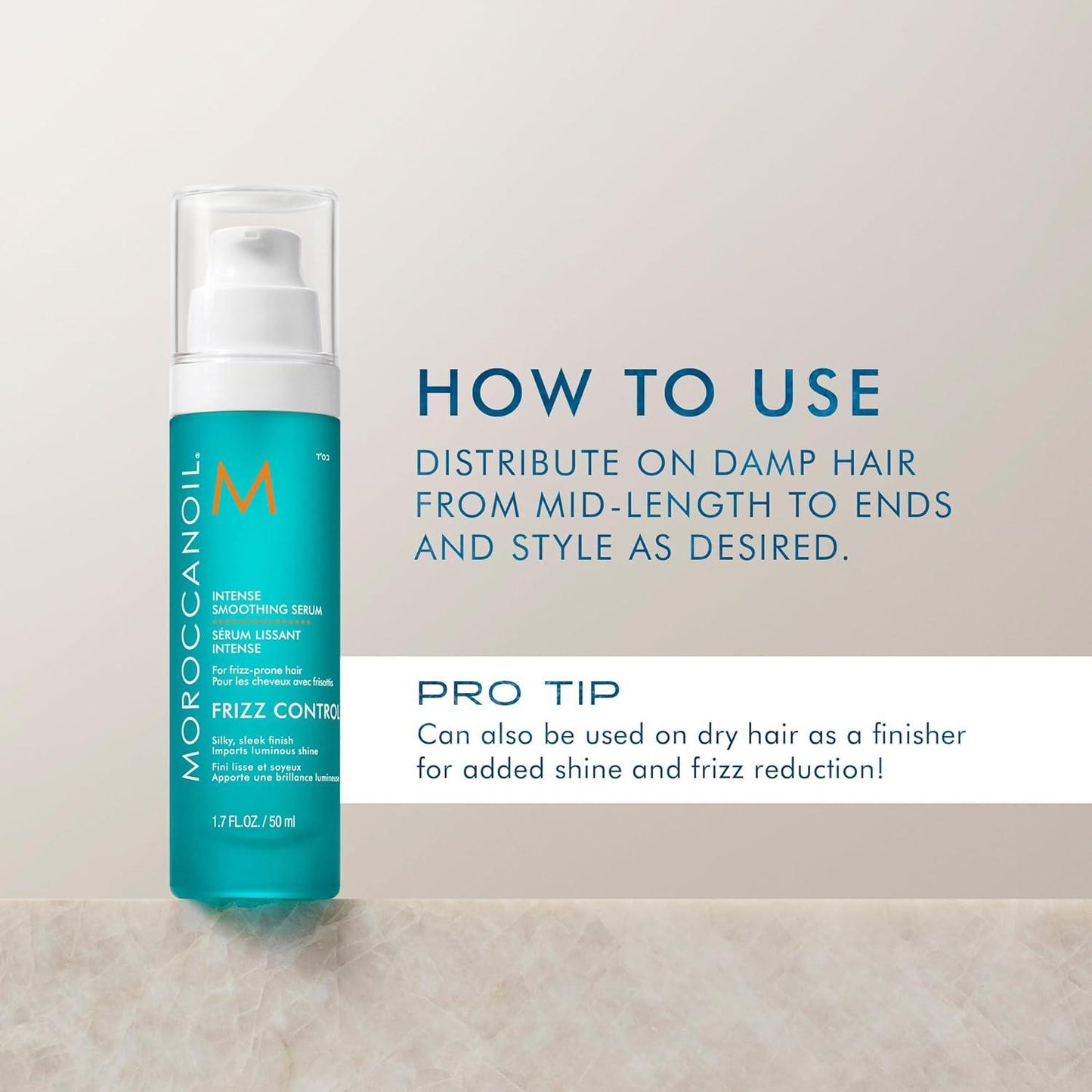 Moroccanoil Intense Smoothing Serum packaging