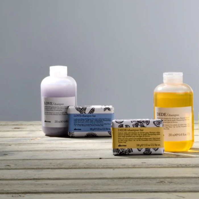 Davines solid shampoo bar sustainability benefits