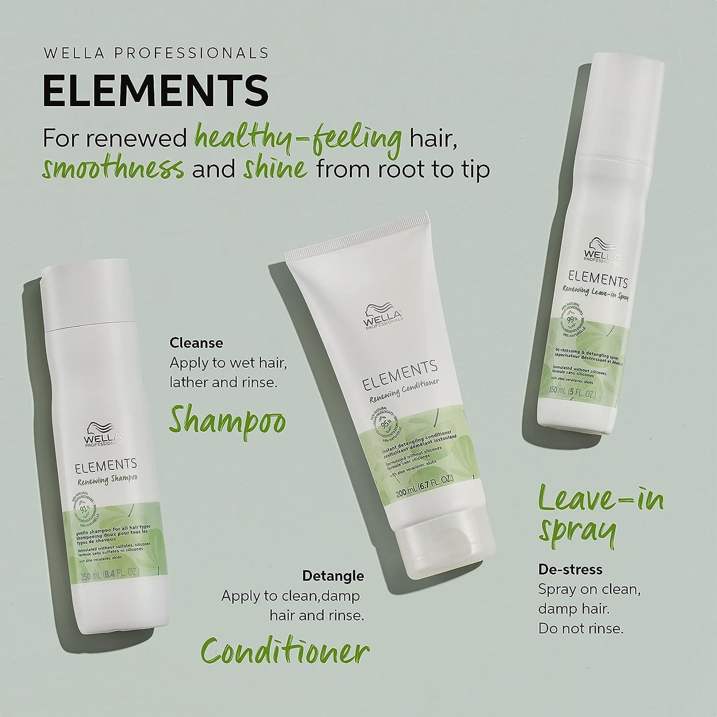 Wella Elements Conditioning Leave-in Spray 150ML