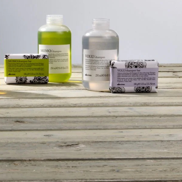 Davines shampoo bar lifestyle photo