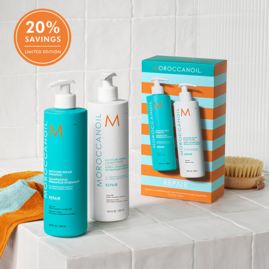 MOROCCANOIL Moisture Repair Shampoo & Conditioner Duo 500ml