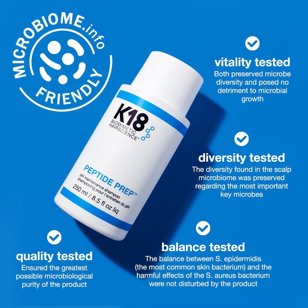 K18 Damage Shield Peptide Prep PH Maintenance Shampoo