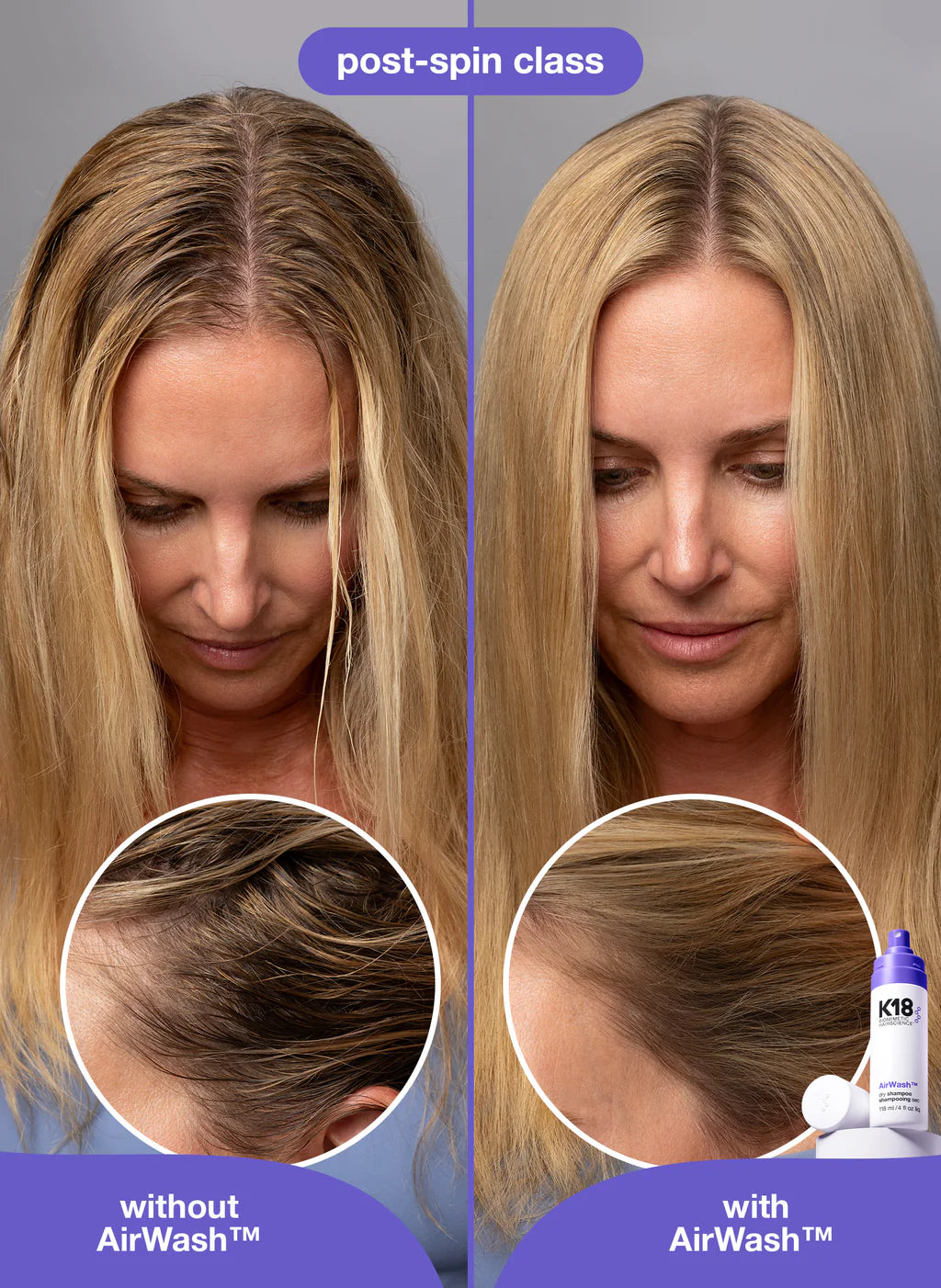 K18 AirWash™ Dry Shampoo 118ml