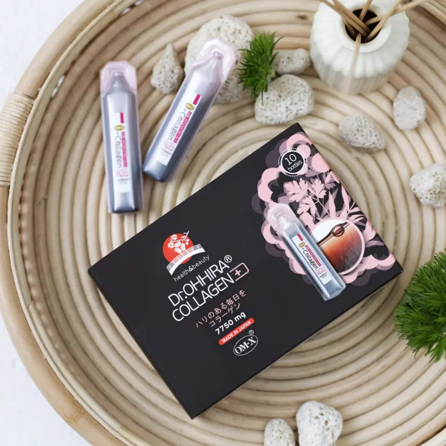 Dr. OHHIRA Collagen+ ingredients graphic