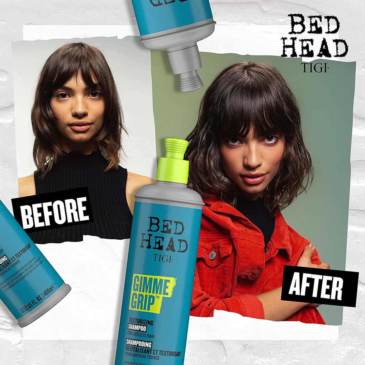 TIGI BED HEAD Gimme Grip Shampoo 400ml