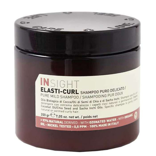 INSIGHT ELASTI-CURL Pure Mild Shampoo