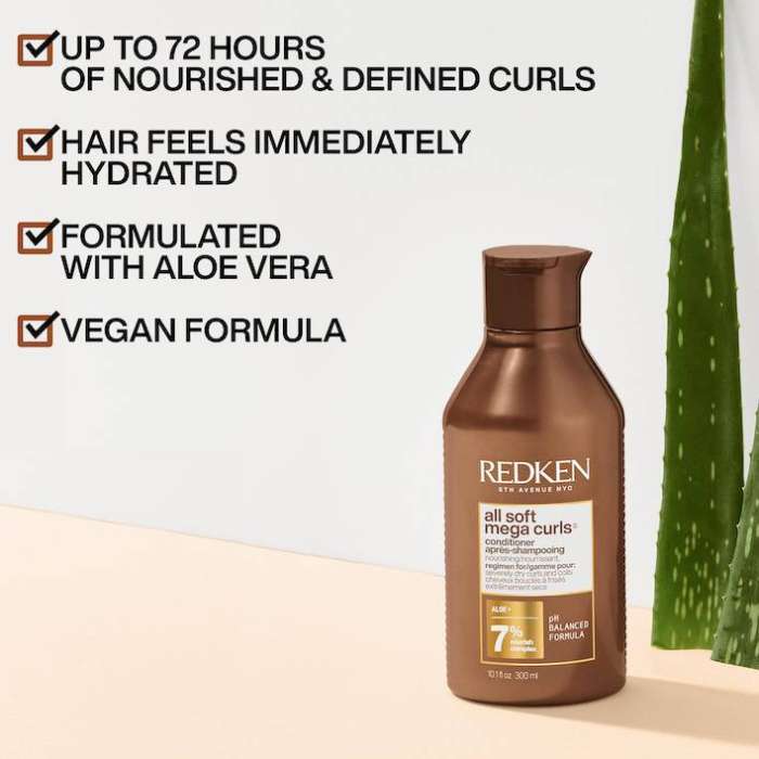 REDKEN All Soft All Soft Mega Curls Conditioner benefits