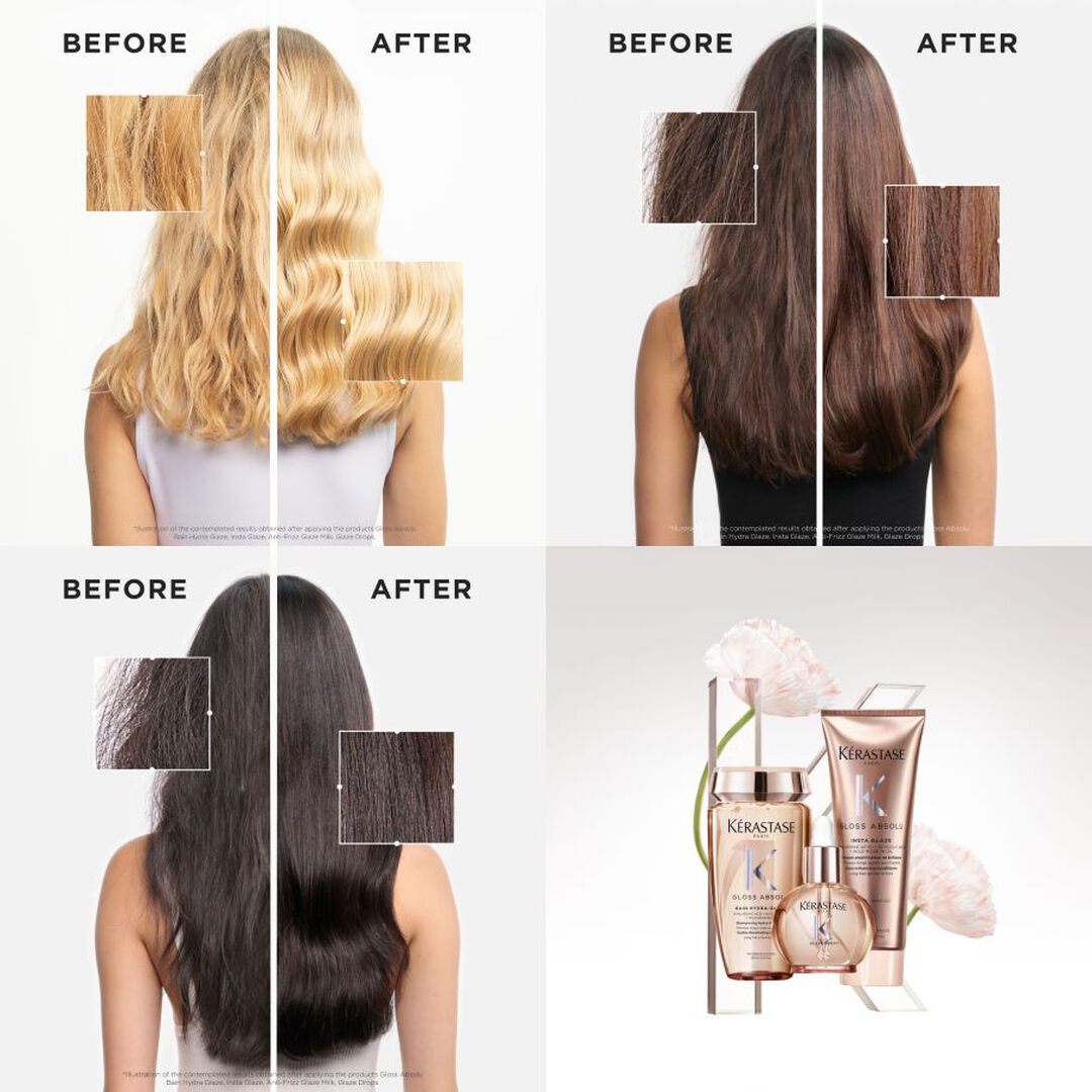 KERASTASE RITUAL GLAZE ANTI-FRIZZ SET