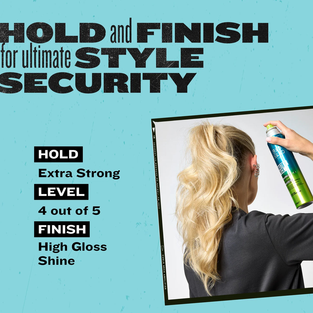 TIGI Bed Head Masterpiece Shiny Hairspray – Strong Hold – view 6