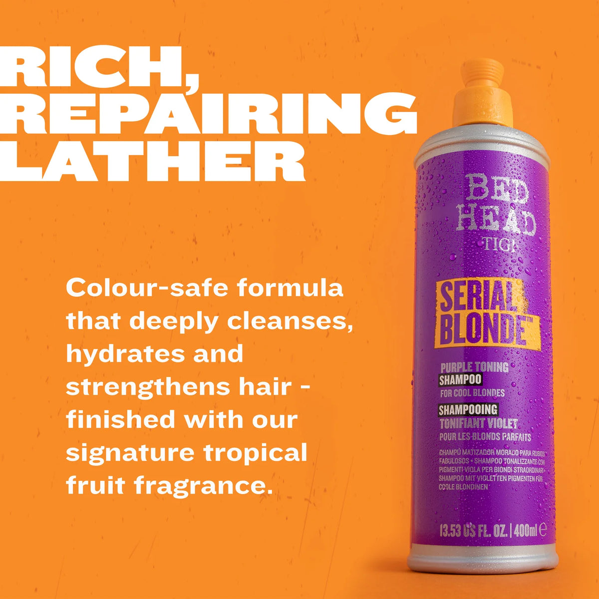 TIGI Bed Head Serial Blonde Restoring Shampoo 400ml – view 8