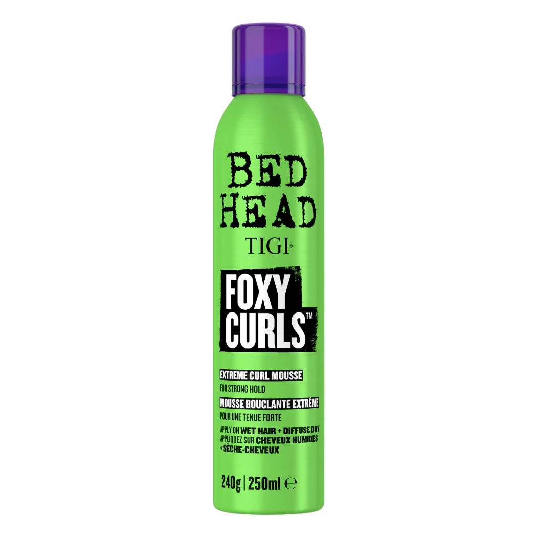 TIGI Bed Head Foxy Curls Curly Hair Mousse – Strong Hold 250ml