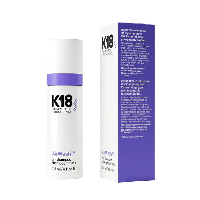 K18 AirWash™ Dry Shampoo 118ml