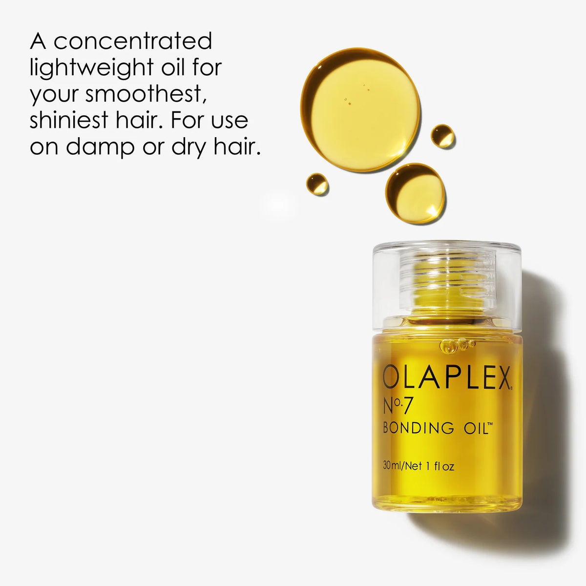 OLAPLEX Nº.7 Bonding Oil anti-frizz graphic