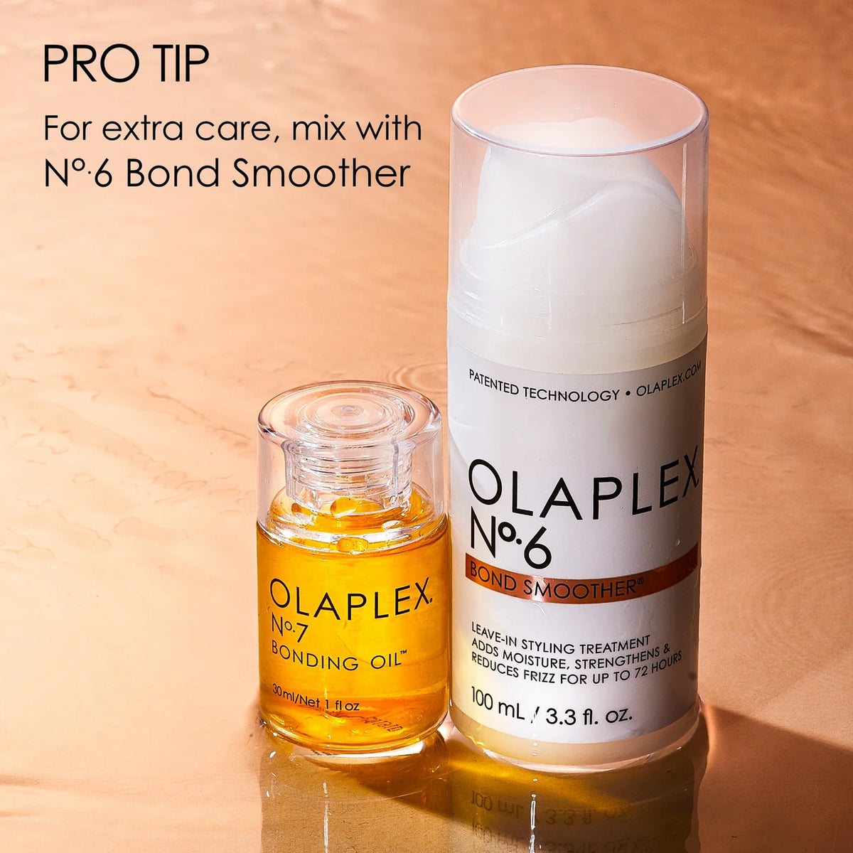 OLAPLEX Nº.7 Bonding Oil heat protection graphic