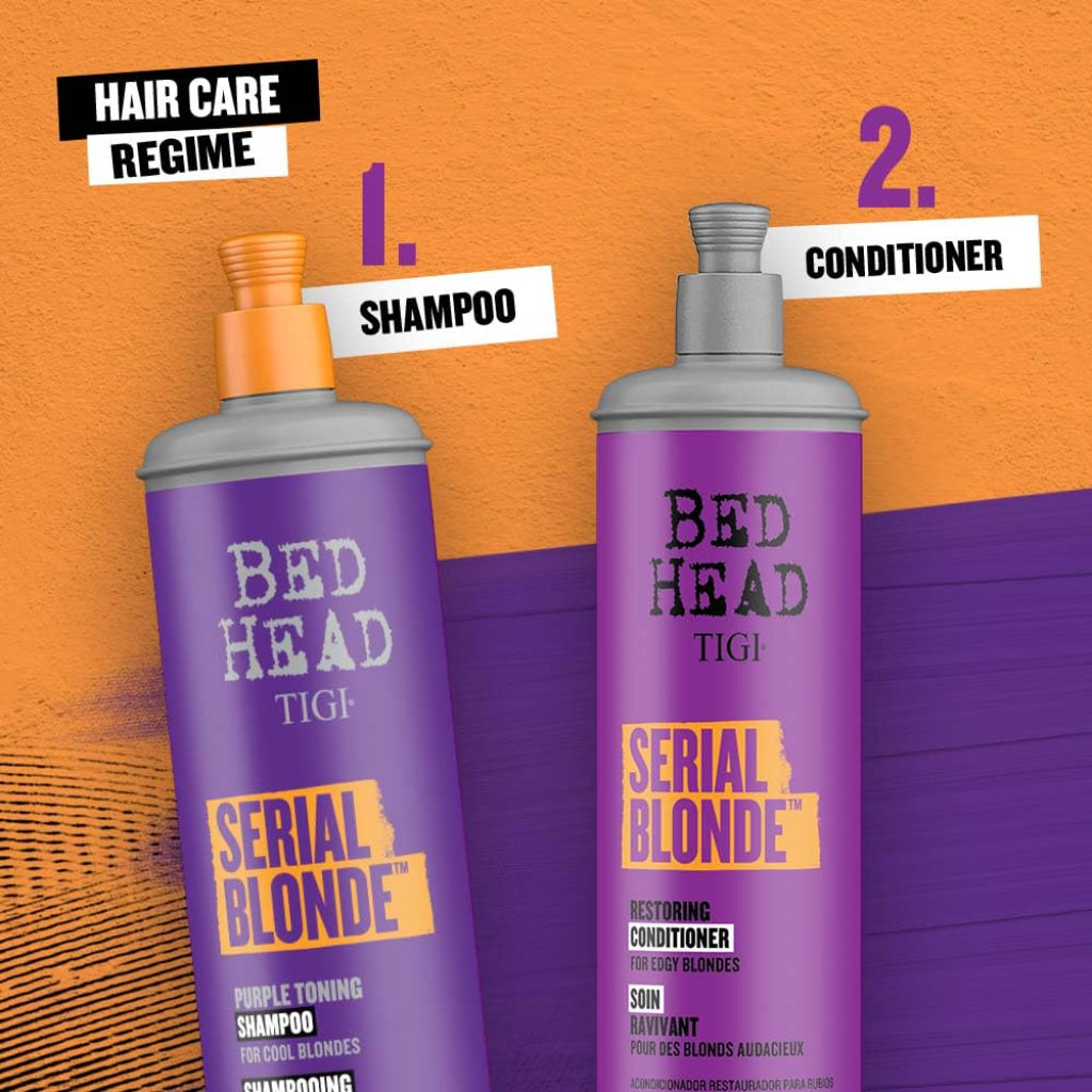 TIGI Bed Head Serial Blonde Restoring Shampoo 400ml – view 7