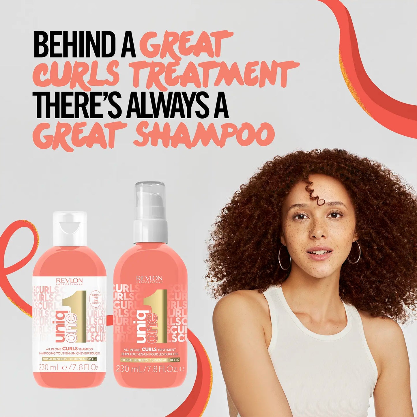 REVLON UNIQUEONE SULPHATE FREE SHAMPOO 230ML