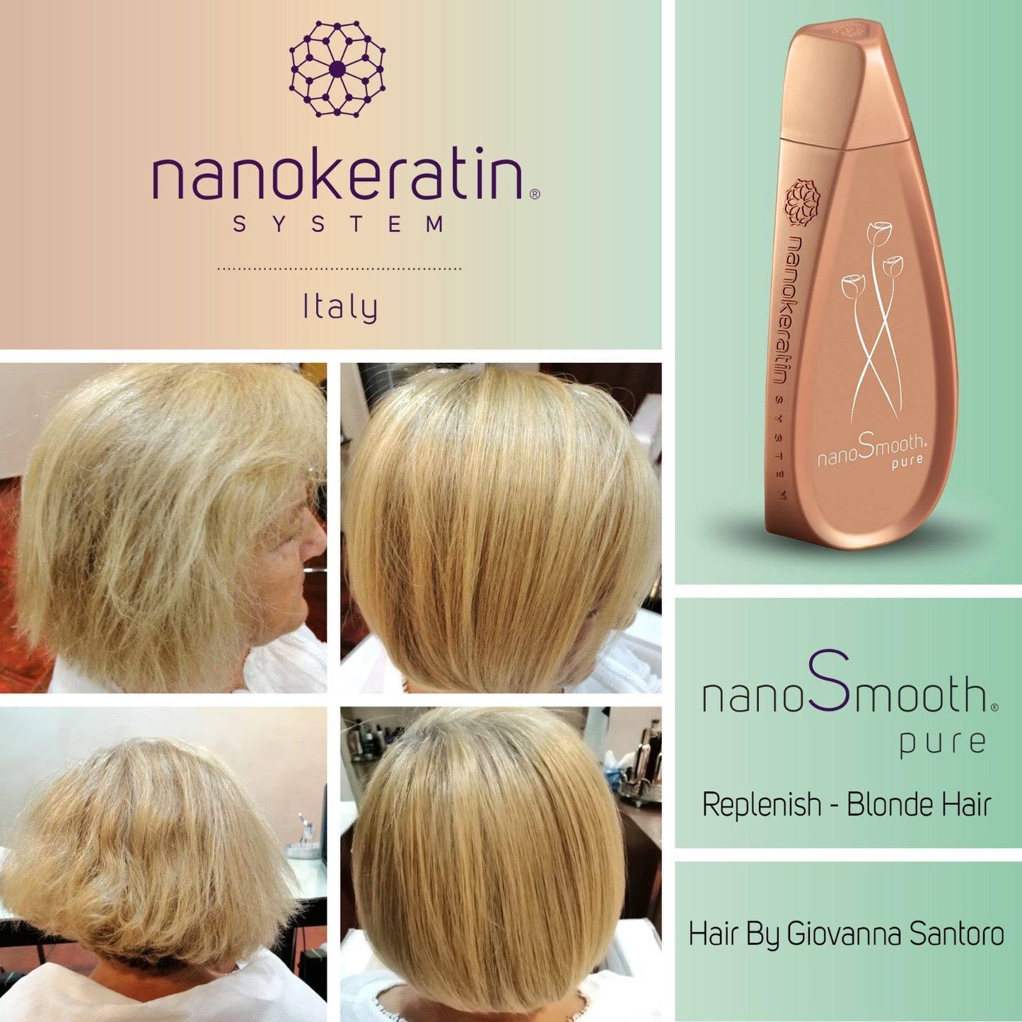 Nanokeratin Replenish Shampoo 320ml