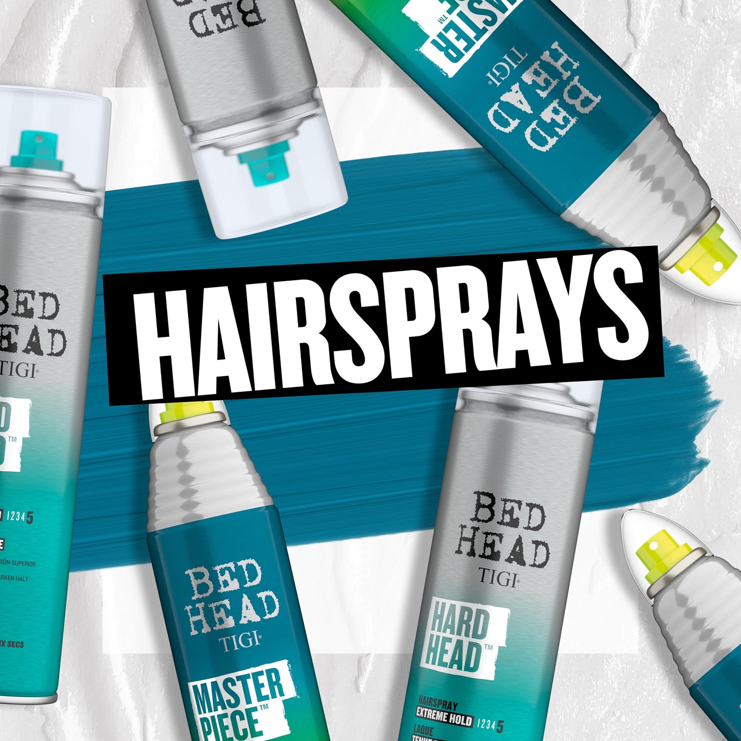 TIGI BED HEAD Masterpiece Shiny Hairspray with Strong Hold