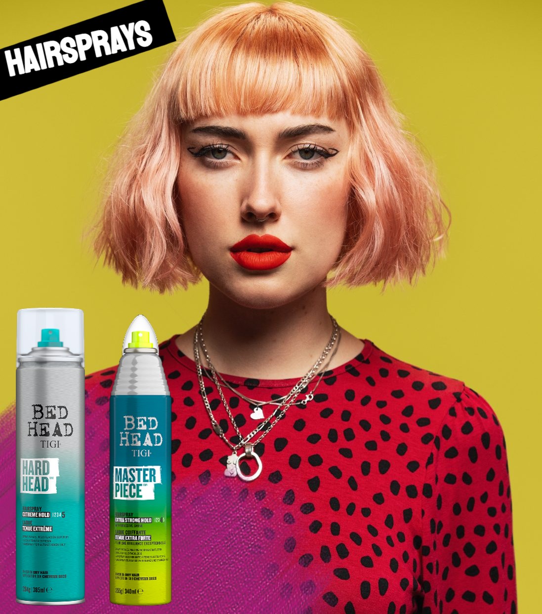 TIGI BED HEAD Masterpiece Shiny Hairspray with Strong Hold