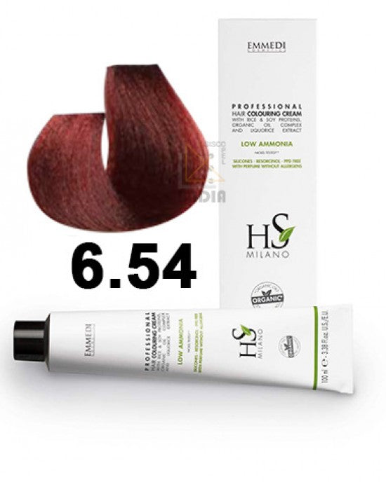HS MILANO Professional Cream Hair Colour 100ml + 20vol Developer – view 9