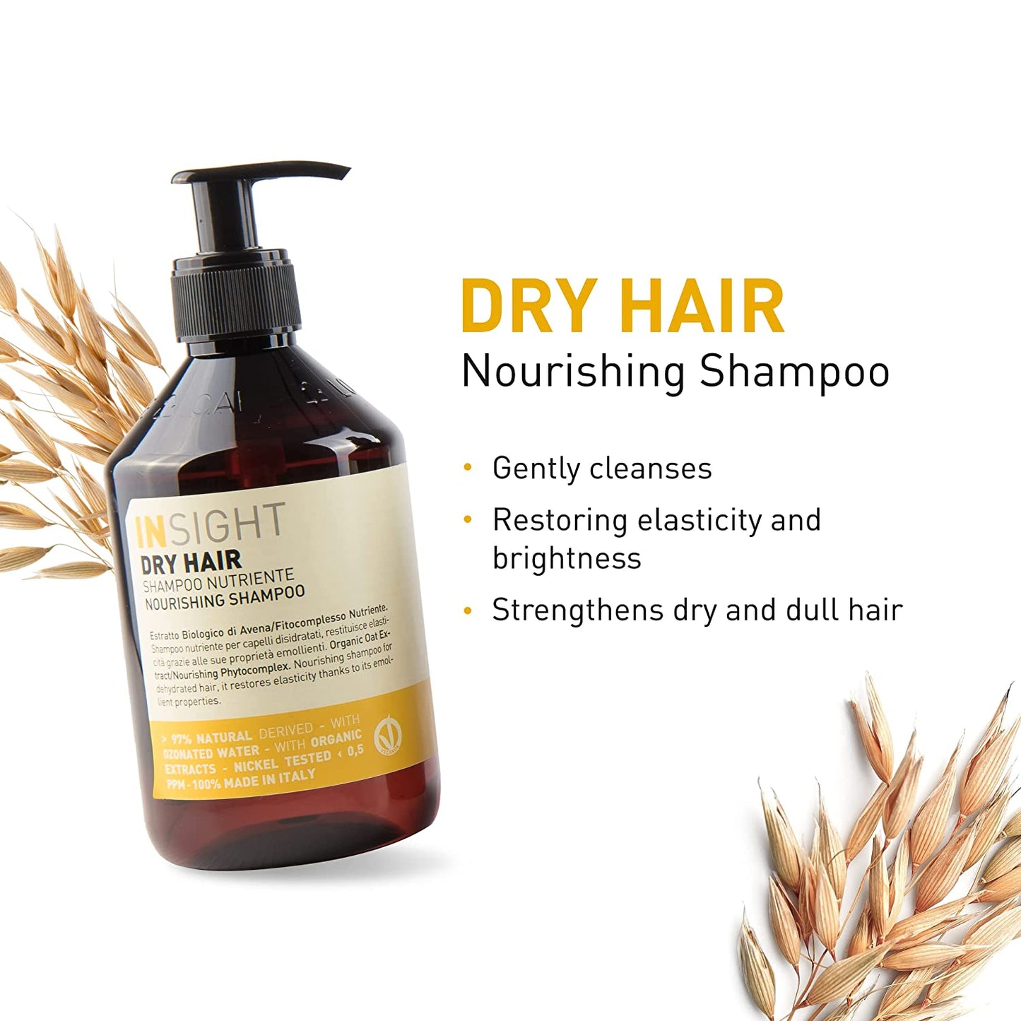 INSIGHT Dry Hair Nourishing Shampoo 400ml