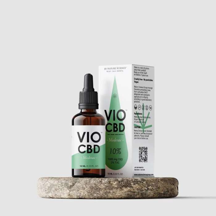 NATURE SCIENCE ORGANIC VIO CBD OIL 10%