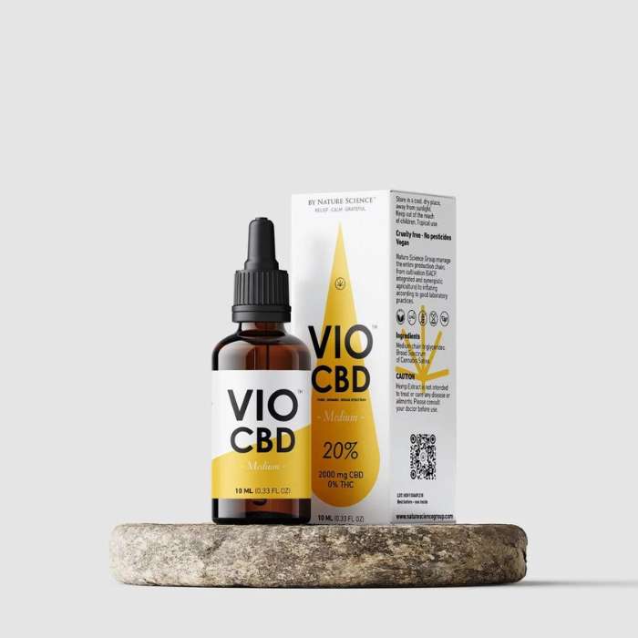 NATURE SCIENCE ORGANIC VIO CBD OIL 20%