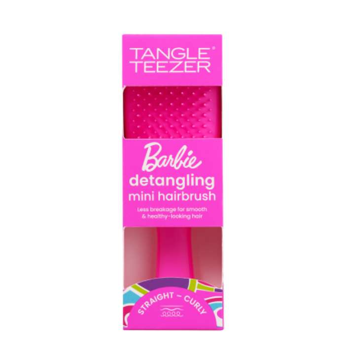 Tangle Teezer The Mini Wet Detangler Totally Pink Barbie