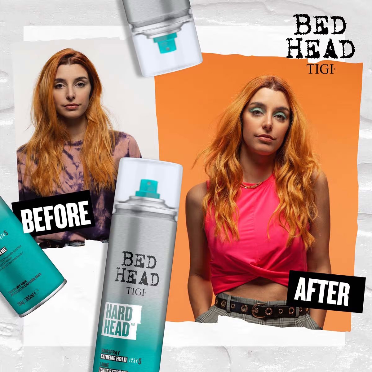 TIGI BED HEAD Hard Head Hairspray for Extra Hold