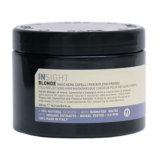 INSIGHT Blonde Cold Reflections Hair Mask 400ml