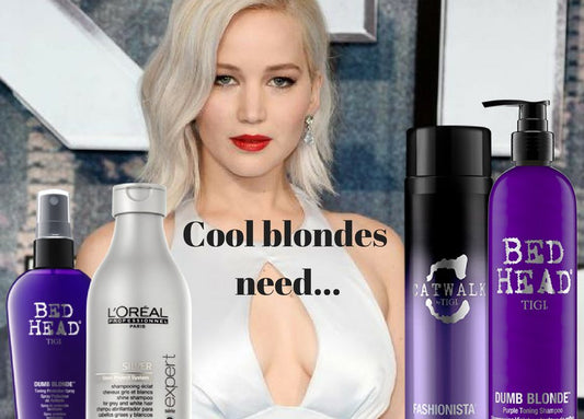 What makes blonde hair turn brassy ???