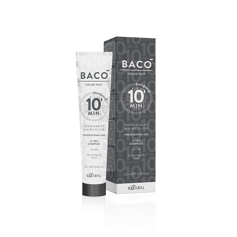 Kaaral Bacò Color Fast 10-Minute Permanent Hair Colour 100ml + 20vol Developer