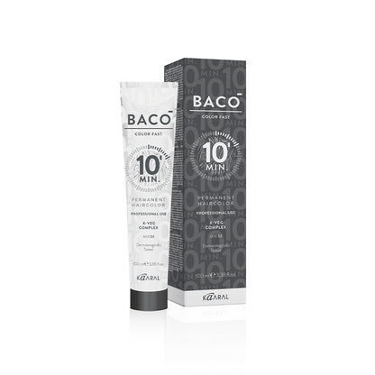 Kaaral Bacò Color Fast 10-Minute Permanent Hair Colour 100ml + 20vol Developer