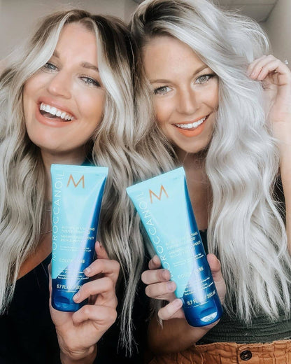 Moroccanoil Blonde Perfecting 500ml Duo