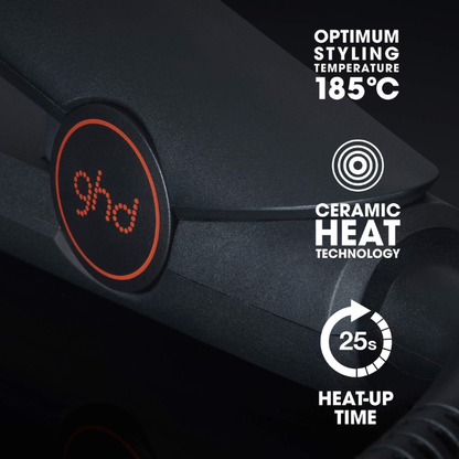 GHD Original Hair Straightener 185°C Ceramic Styler for Smooth, Shiny Hair