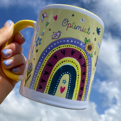 Dream.Happy.Art Mug